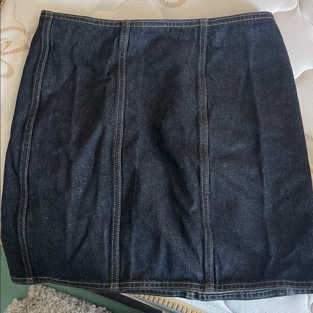 Banana Republic Dark Denim Mini Skirt